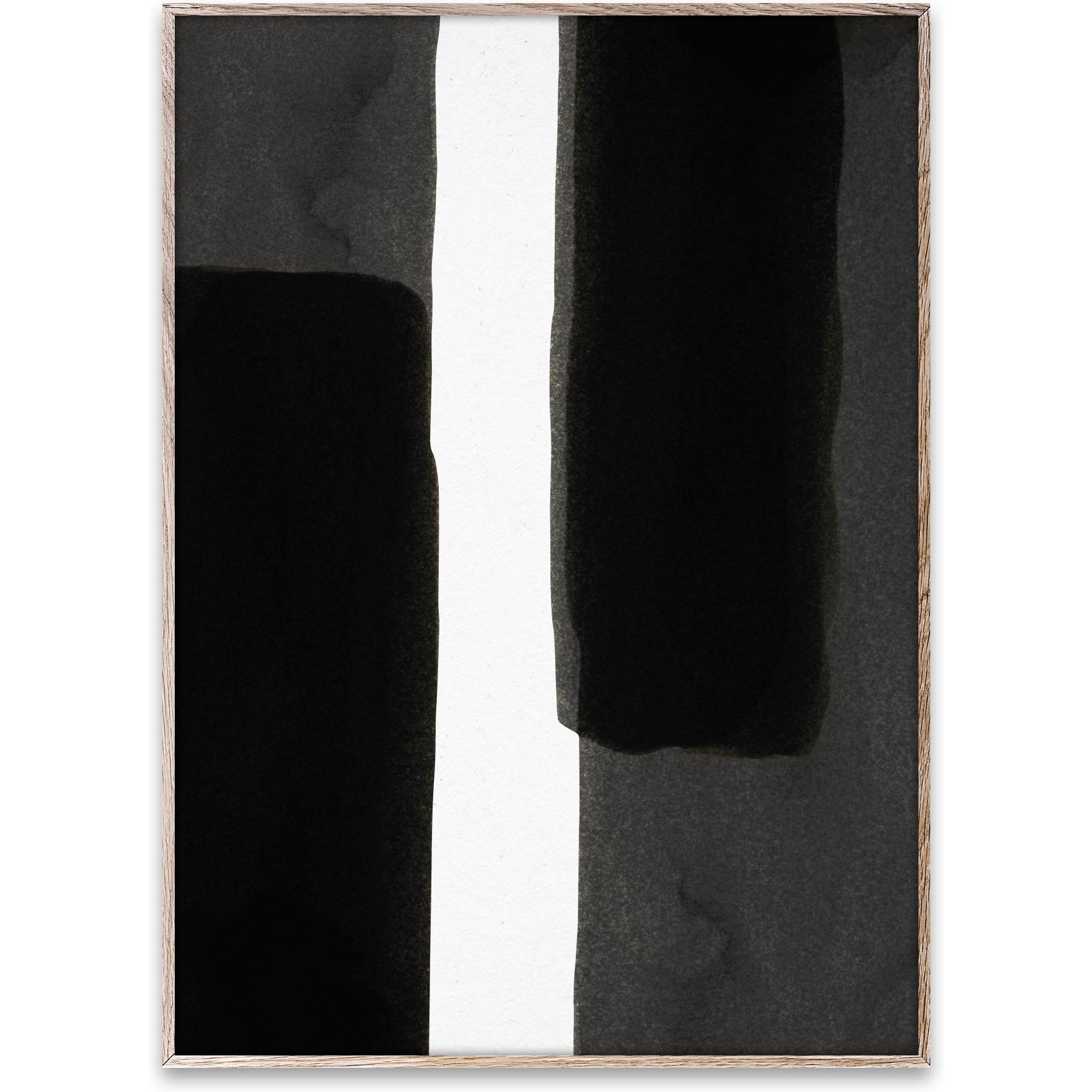 Paper Collective Enso -affisch 30x40 cm, svart i