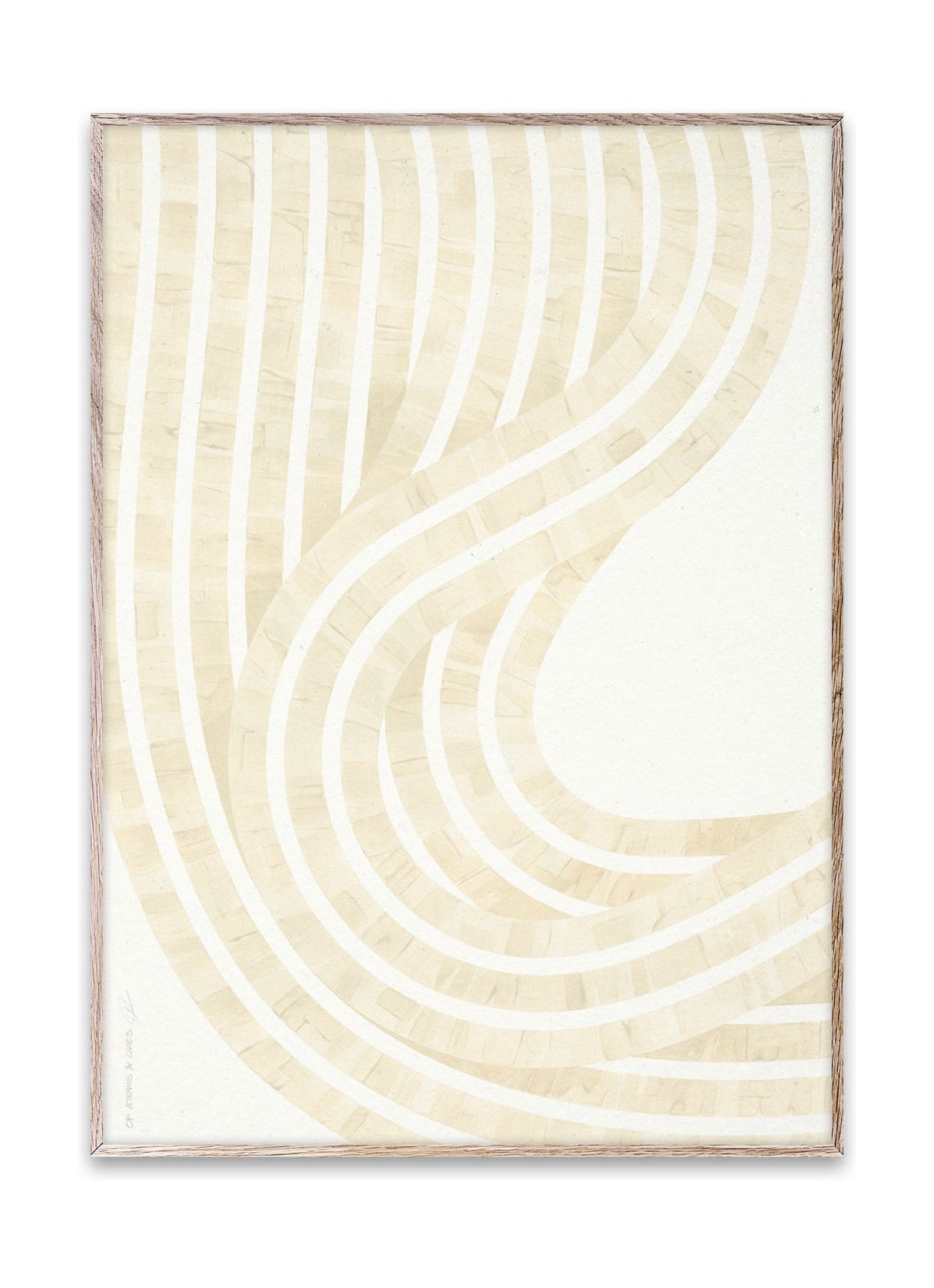 Paper Collective Entropy Sand 01 Plakat, 30x40 cm