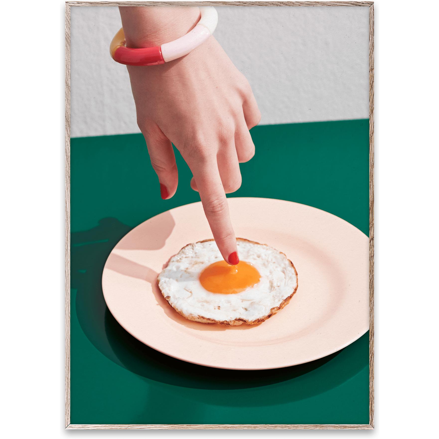 Paper Collective Fried Egg Plakat, 30X40 Cm