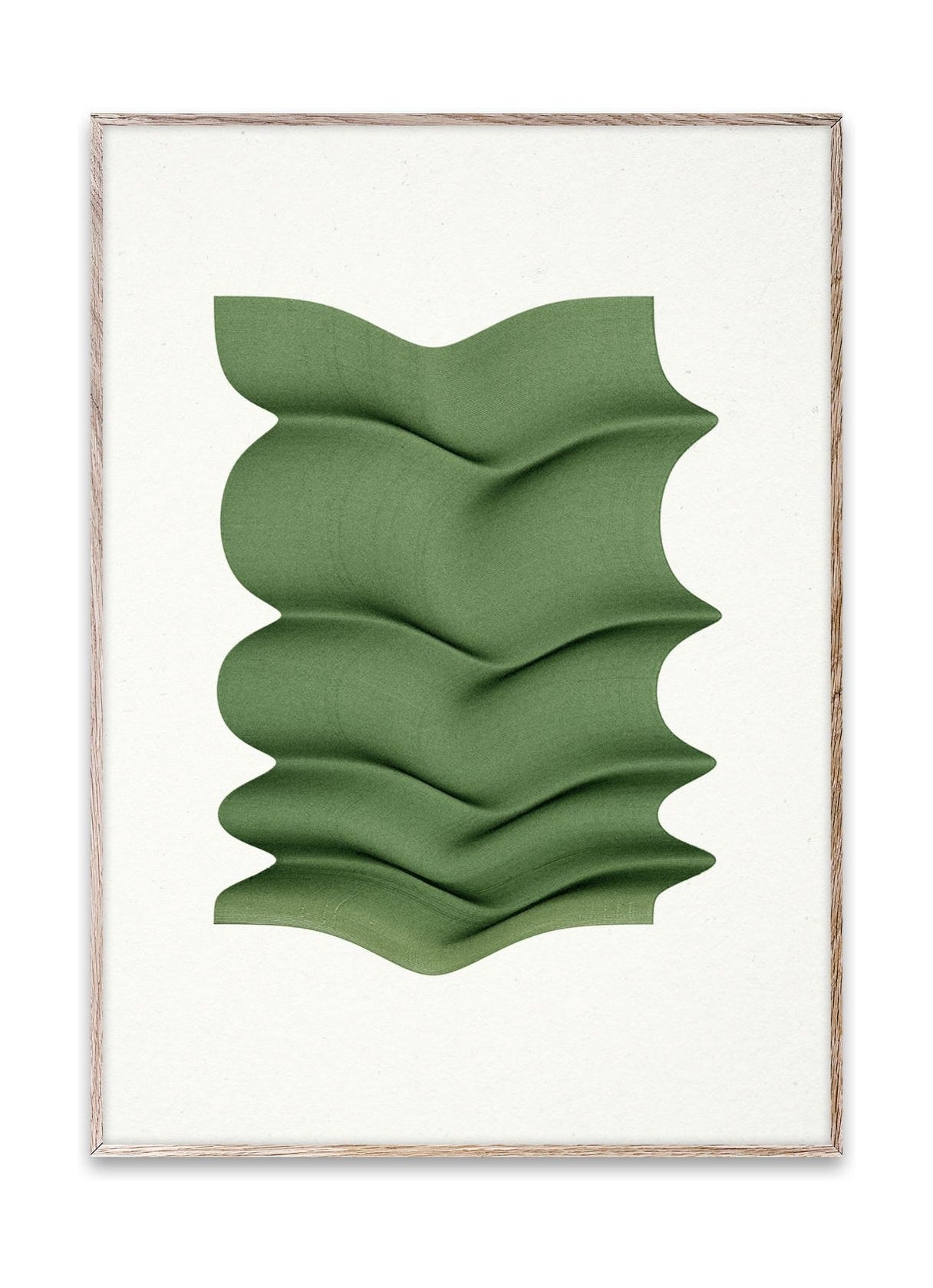 Paper Collective Grön viksaffisch, 30x40 cm