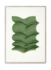 Paper Collective Grön viksaffisch, 50x70 cm