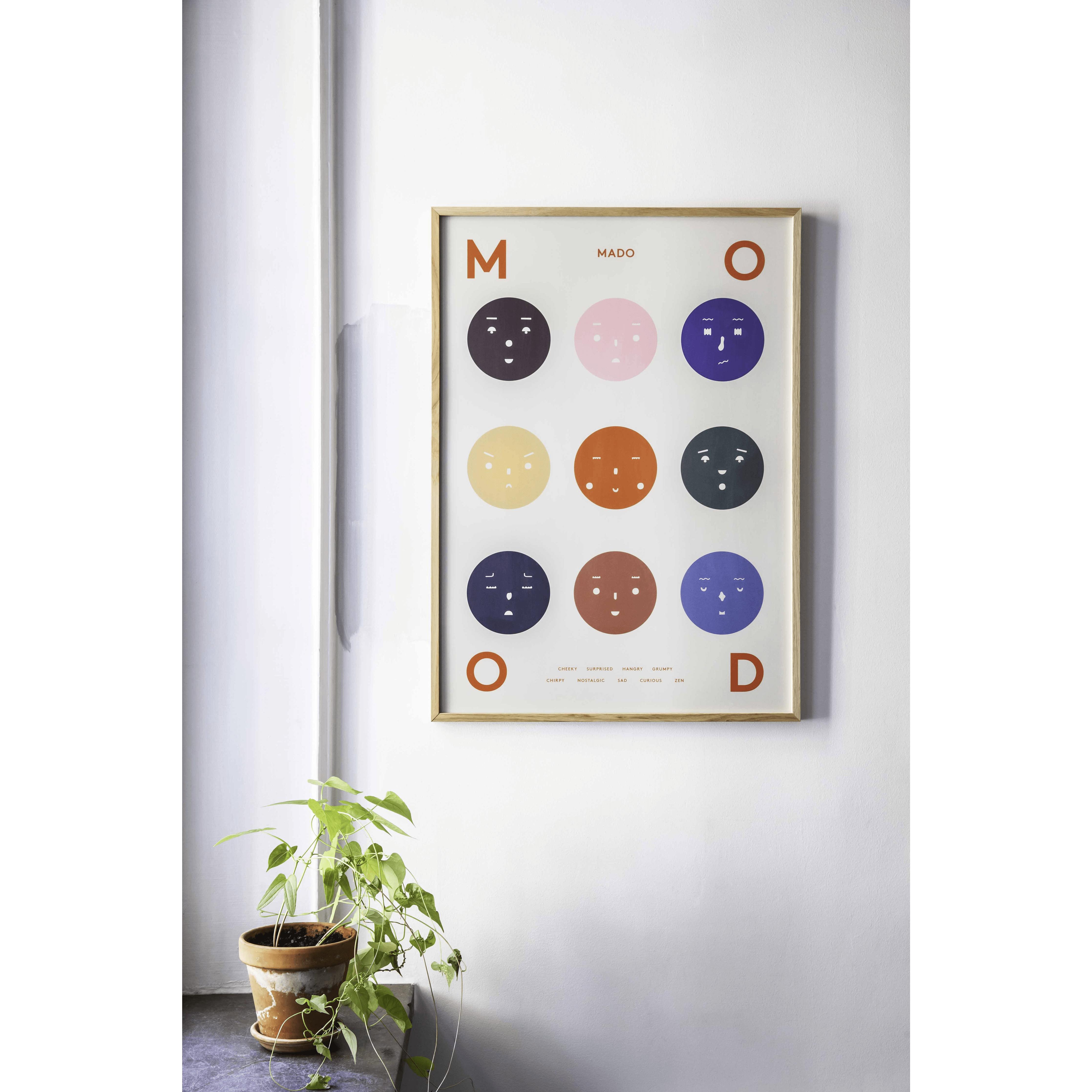 Paper Collective Nine Moods Plakat, 50X70 Cm