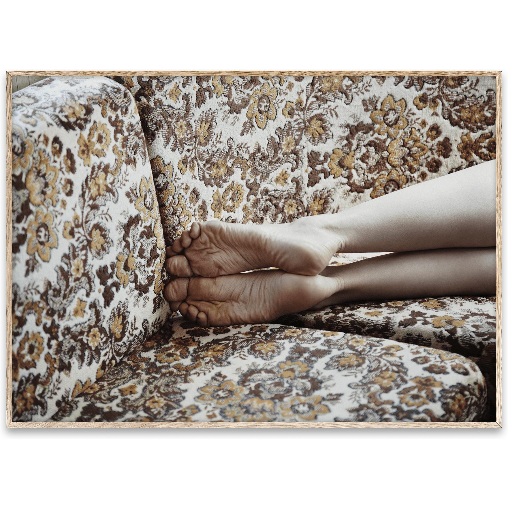 Paper Collective Restless Feet Plakat, 70X50 Cm
