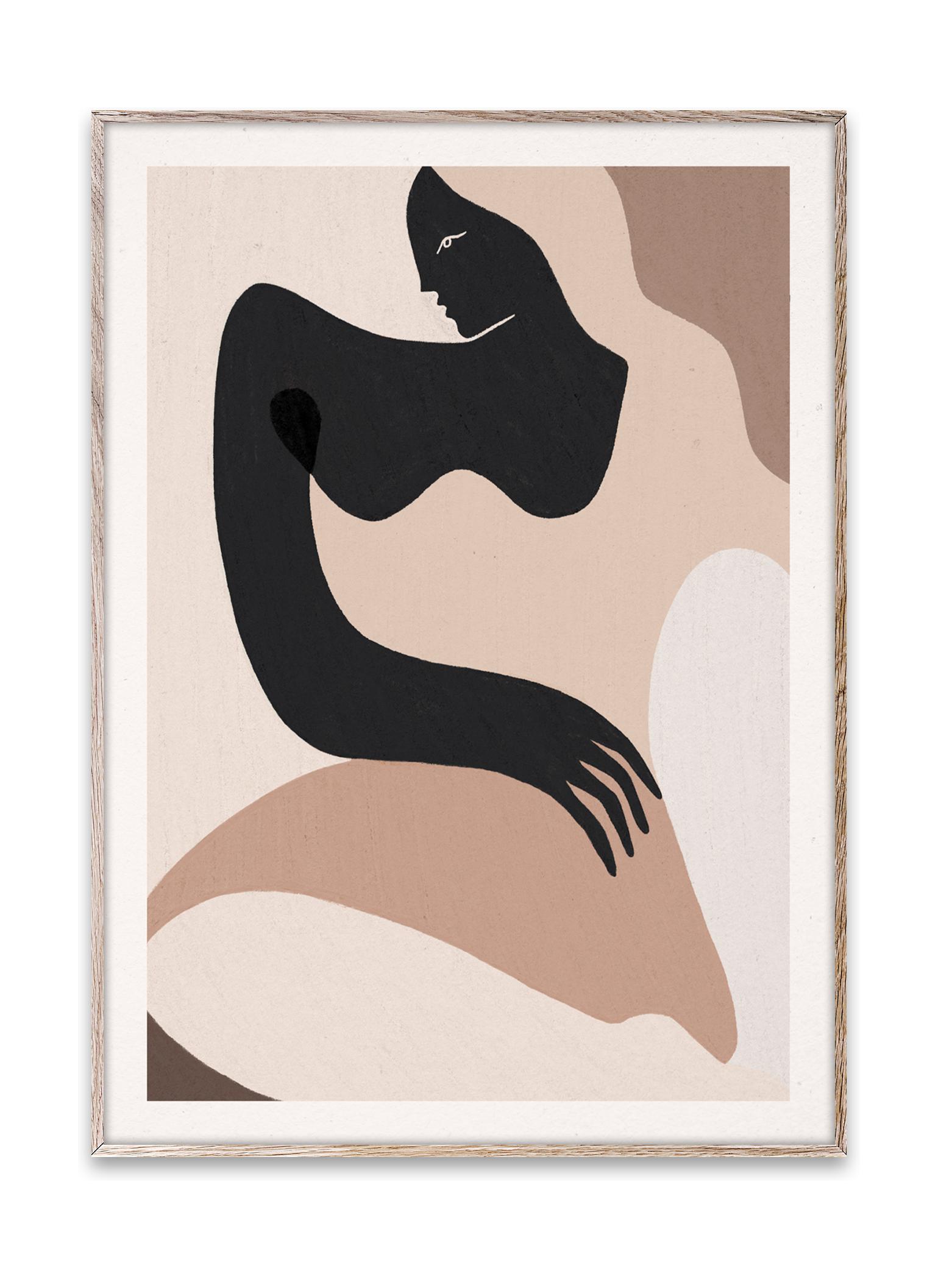 Paper Collective Sirenaffisch, 30x40 cm