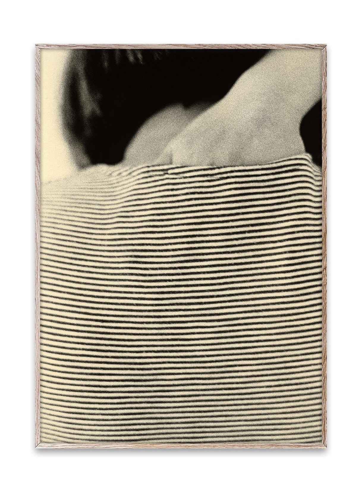 Paper Collective Striped Shirt Plakat, 50x70 Cm
