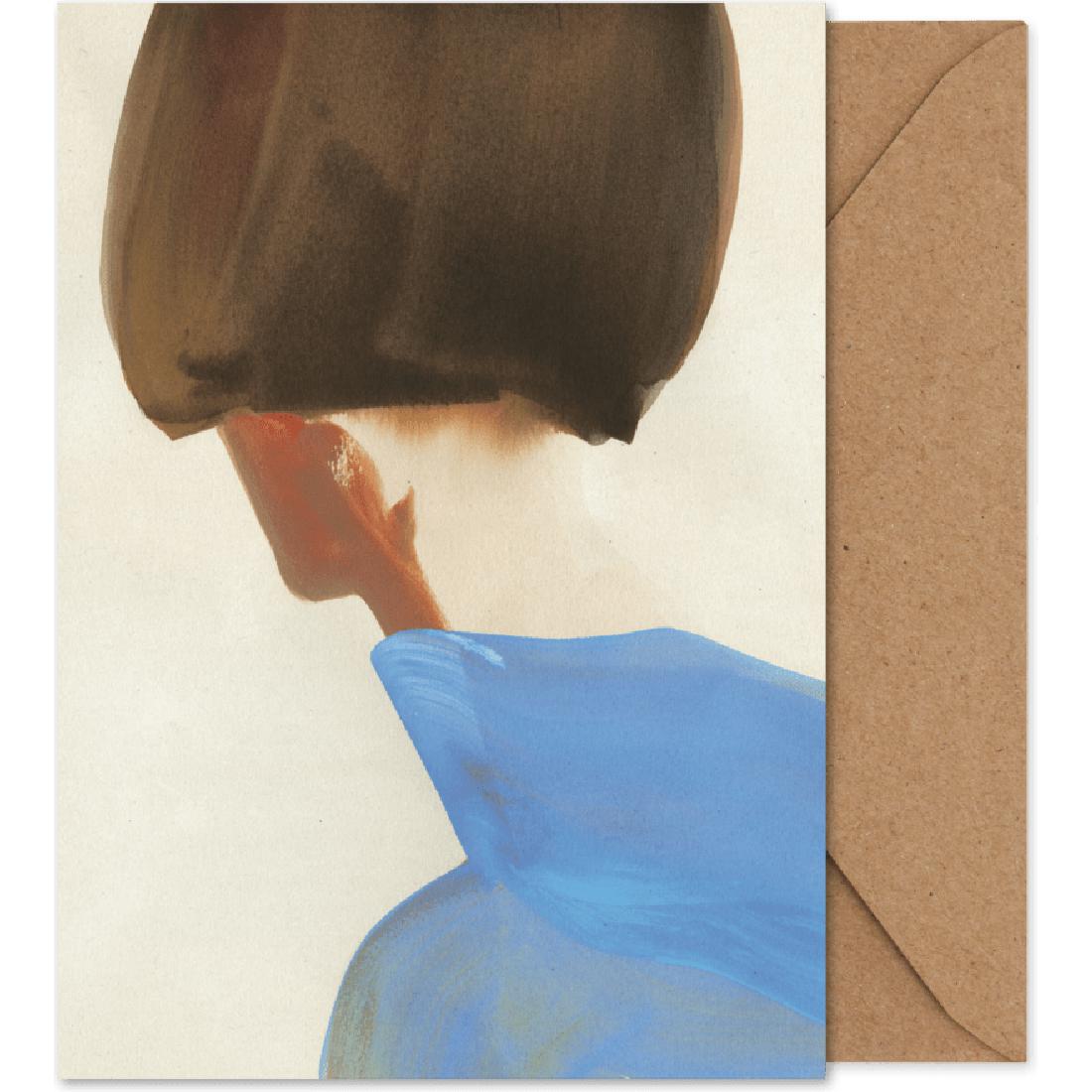 Paper Collective Blue Cape Art -kortet