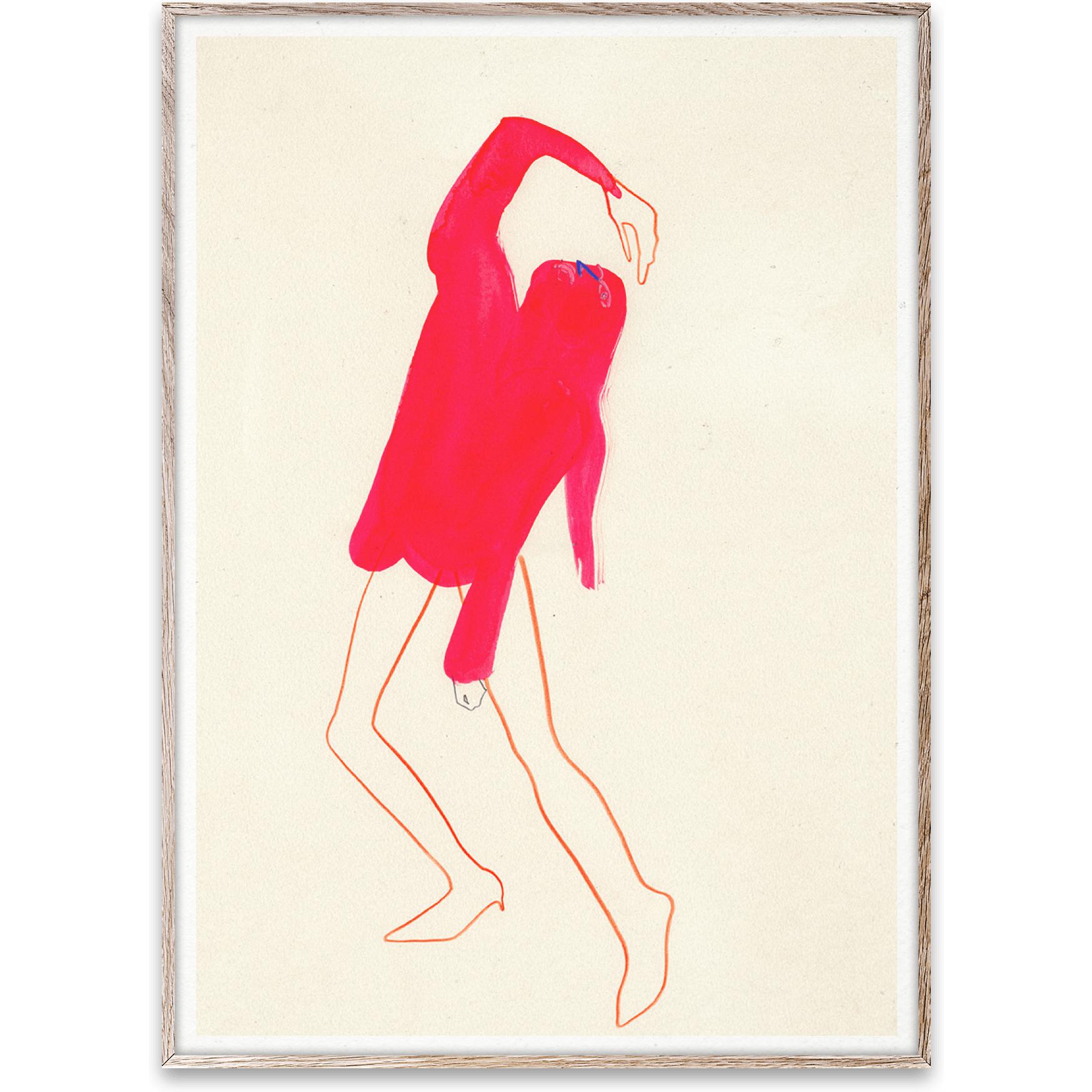 Paper Collective The Pink Pose Plakat, 30X40 Cm