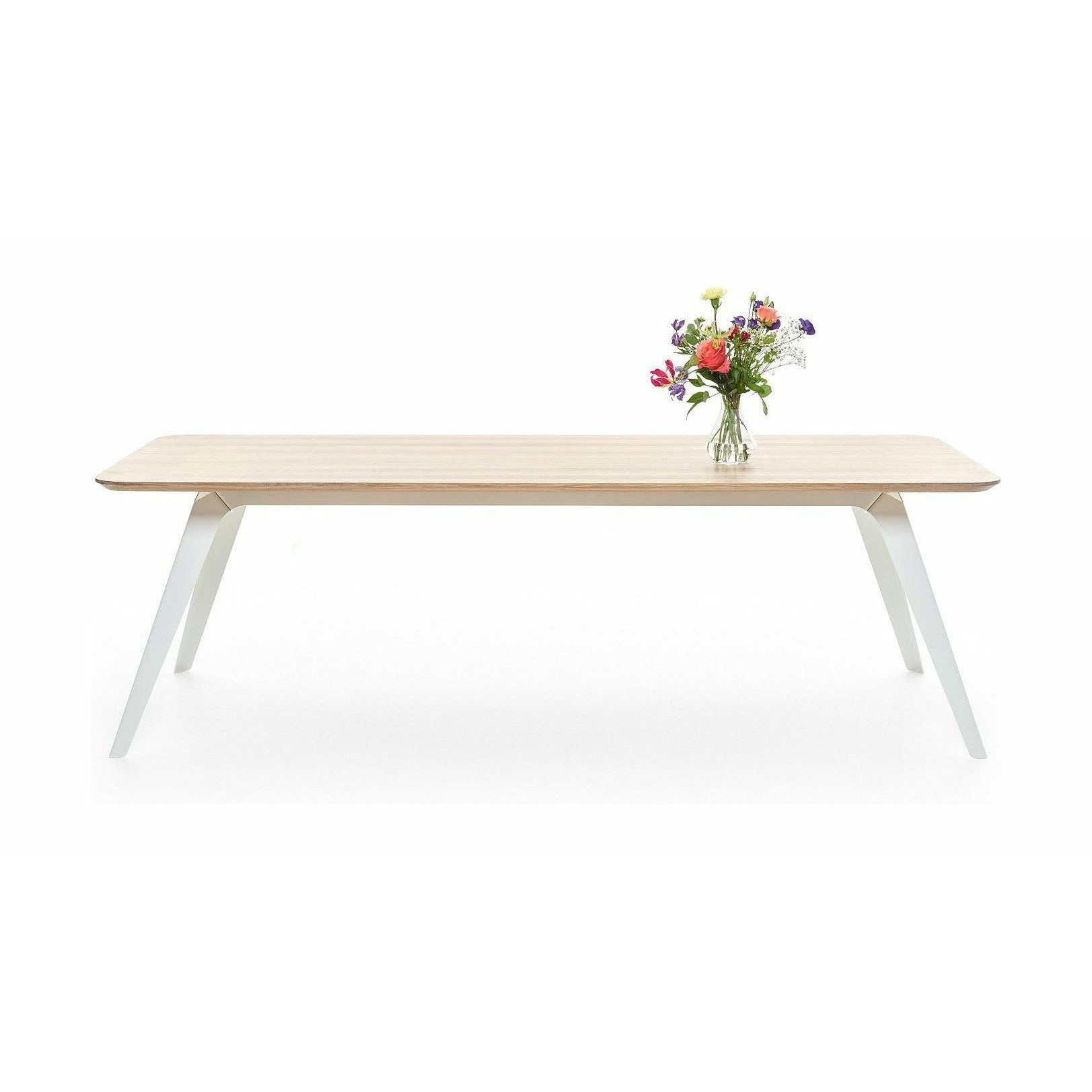 PUIK Vik matbordet stora, vita ram / ek