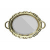 Qeeboo Plateau Miroir Mirror Metal Finish 110x76,5 cm, guld