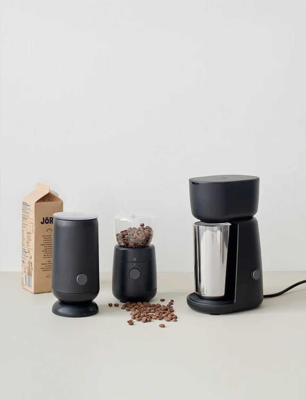 Rig-Tig Foodie elektrisk kaffekvarn, svart