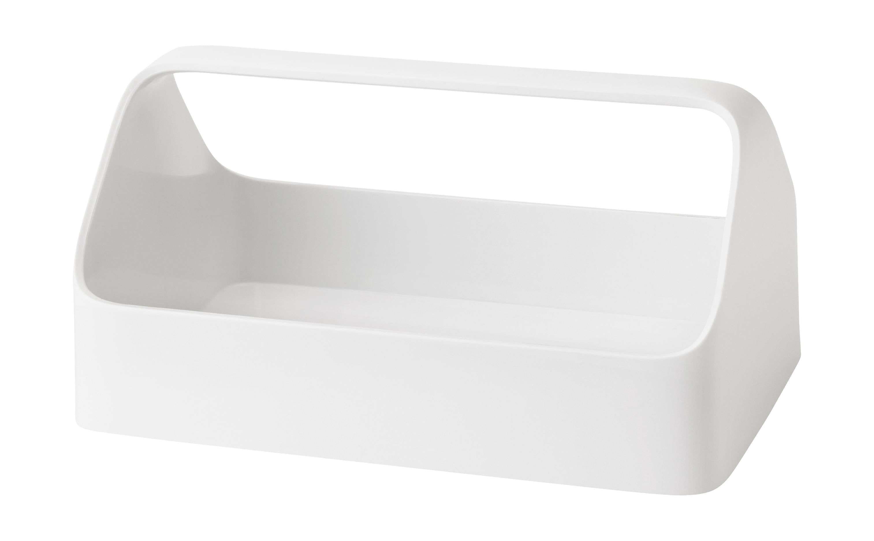 Rig-Tig Handy-box lagringslåda 28x18x14 cm, vit