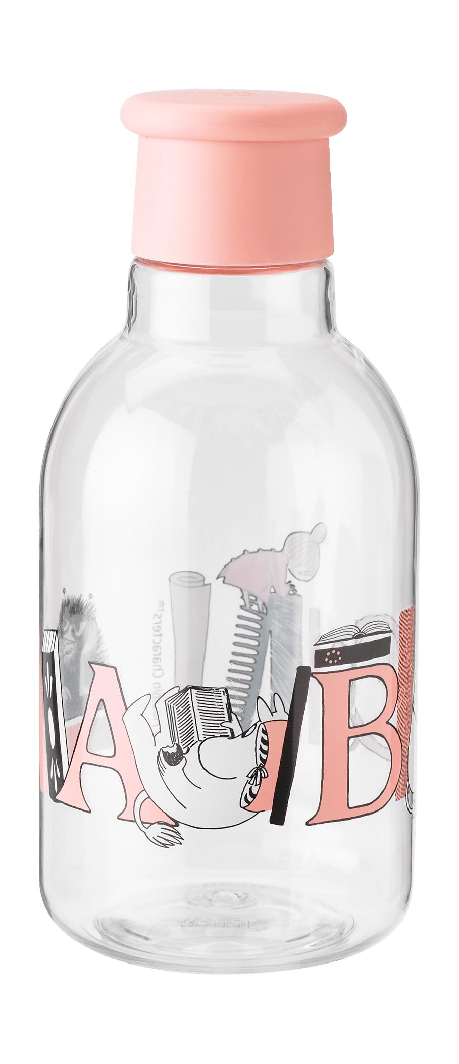Rig-Tig MOOMIN ABC Drinking Bottle 0,5 L, Mumin Salmon