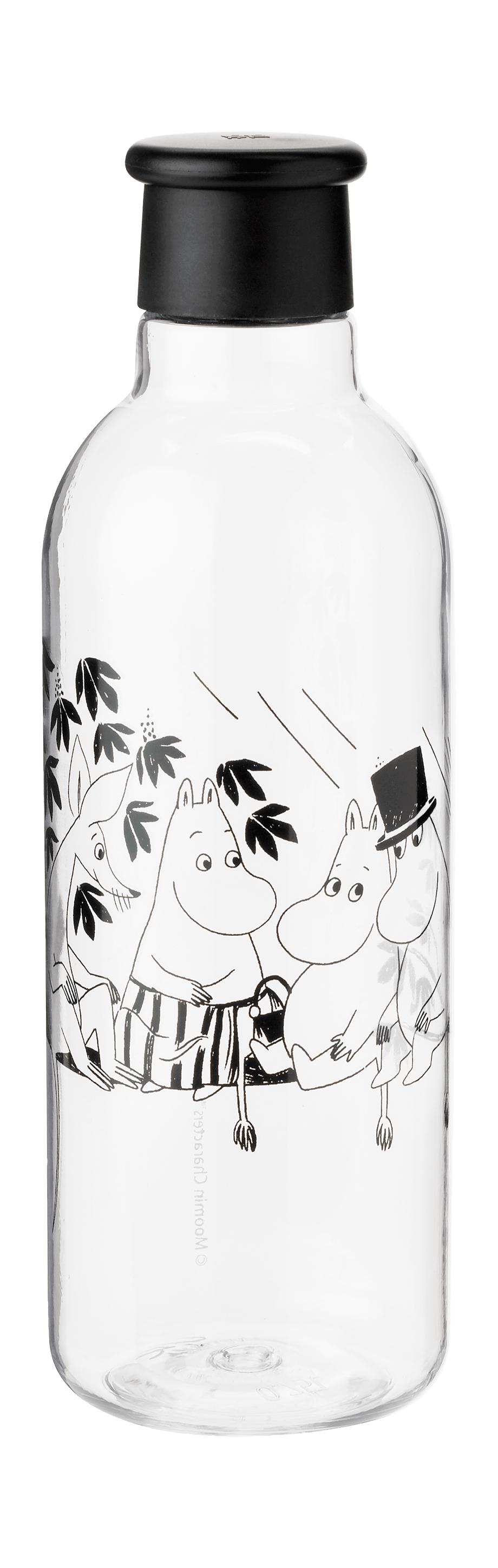 Rig-Tig Rig-Tig X Moomin Drinking Bottle II 0,75 L, Moomin Black