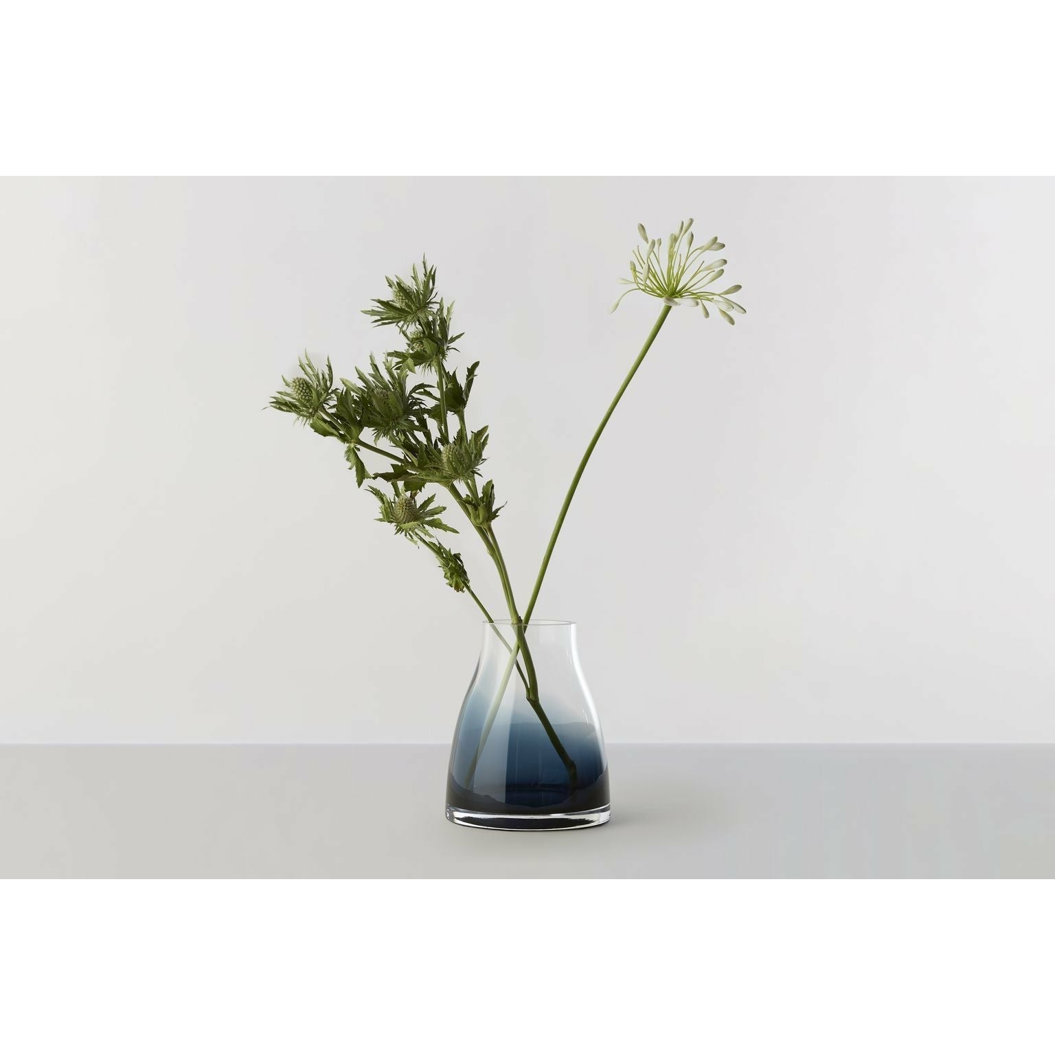Ro Collection Nej. 2 Flower Vase Øxh 15x18, Indigo Blue