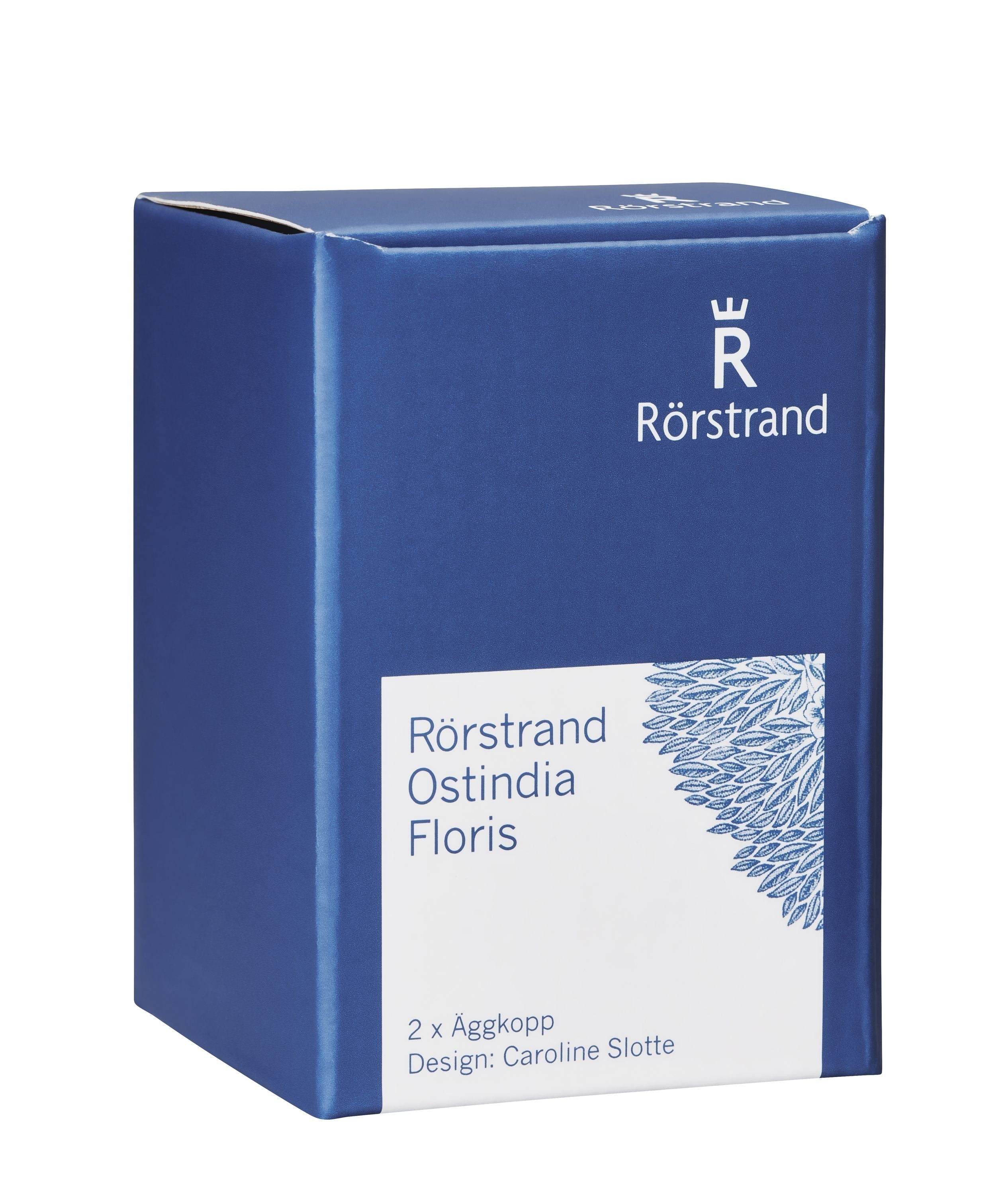 Rörstrand Ostindia Floris Æggebæger, 2 Stk.