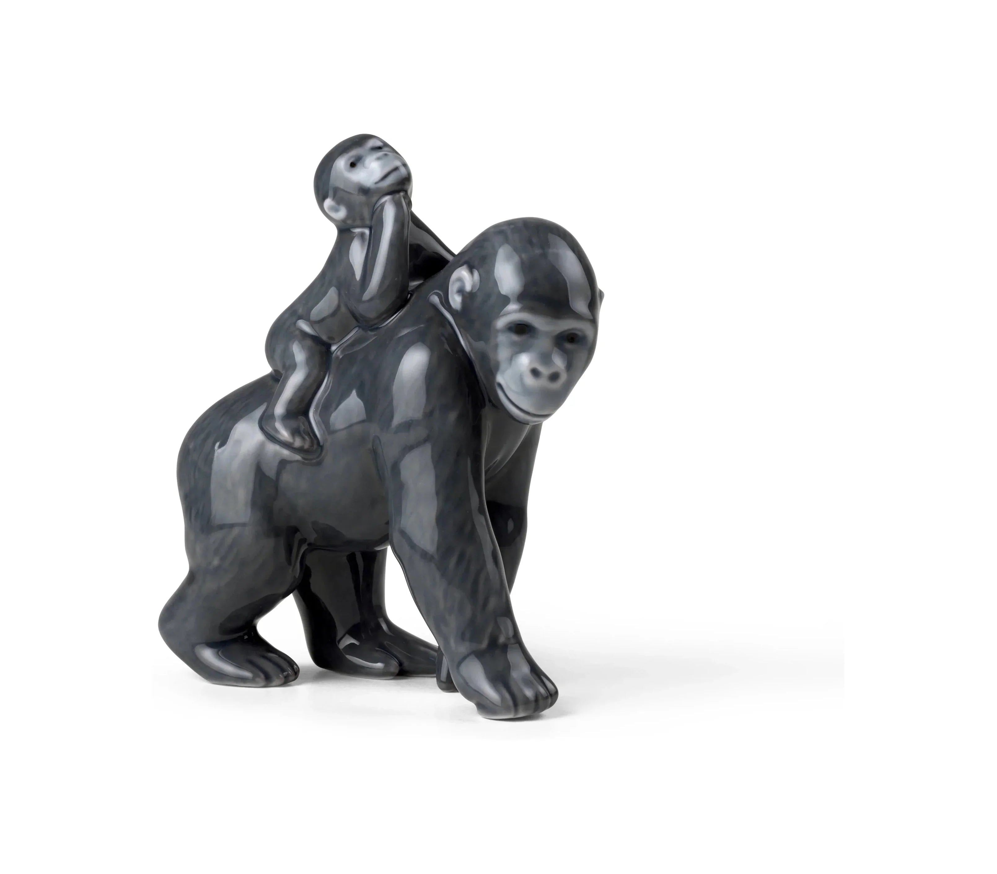 Royal Copenhagen Årsfigur 2023, Gorille med Baby