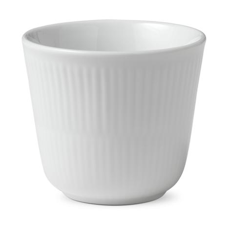 Royal Copenhagen White Rifled Thermo Cup, 26cl