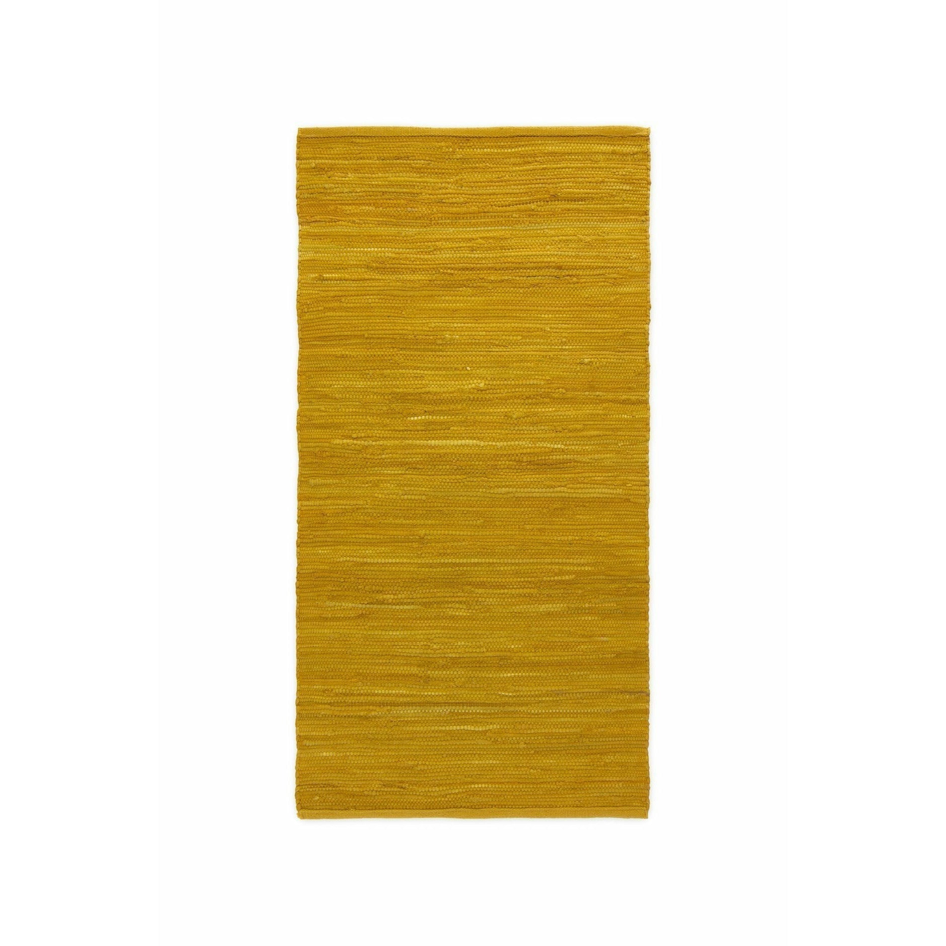 Rug Solid Cotton Tæppe Burnished Amber, 65 x 135 cm