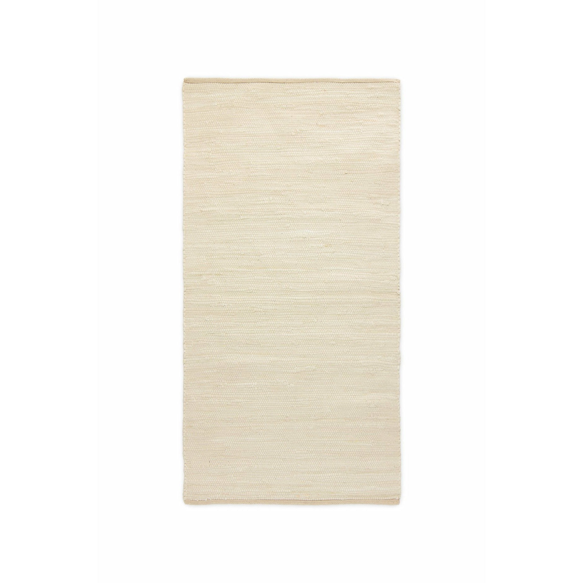 Rug Solid Cotton Tæppe Desert White, 60 x 90 cm