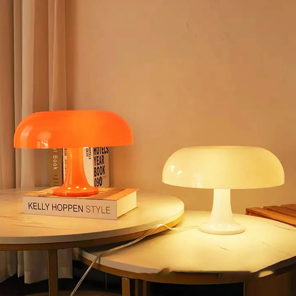 Modern Bauhaus Art Table Lamp Ancient Danish Designer Mushroom Lamp Homestay Living Room Bedroom Night Light