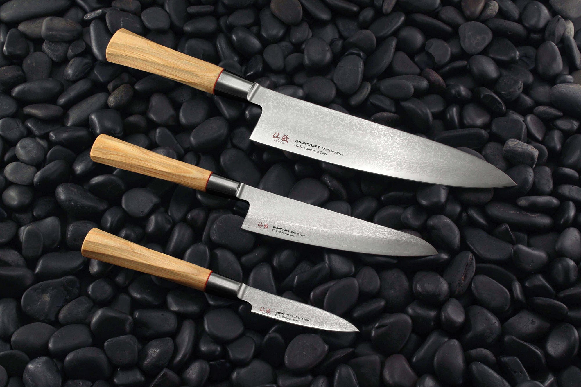 Senzo två-06 kockkniv, 24 cm