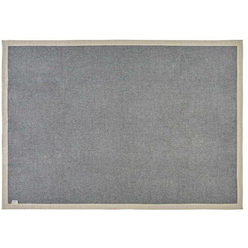 Silkeborg Uldspinderi Mendoza Plaid 130x180 cm, grå