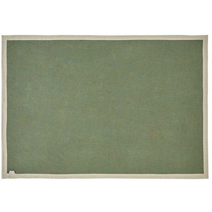 Silkeborg Uldspinderi Mendoza Plaid 130x180 cm, Moss Green