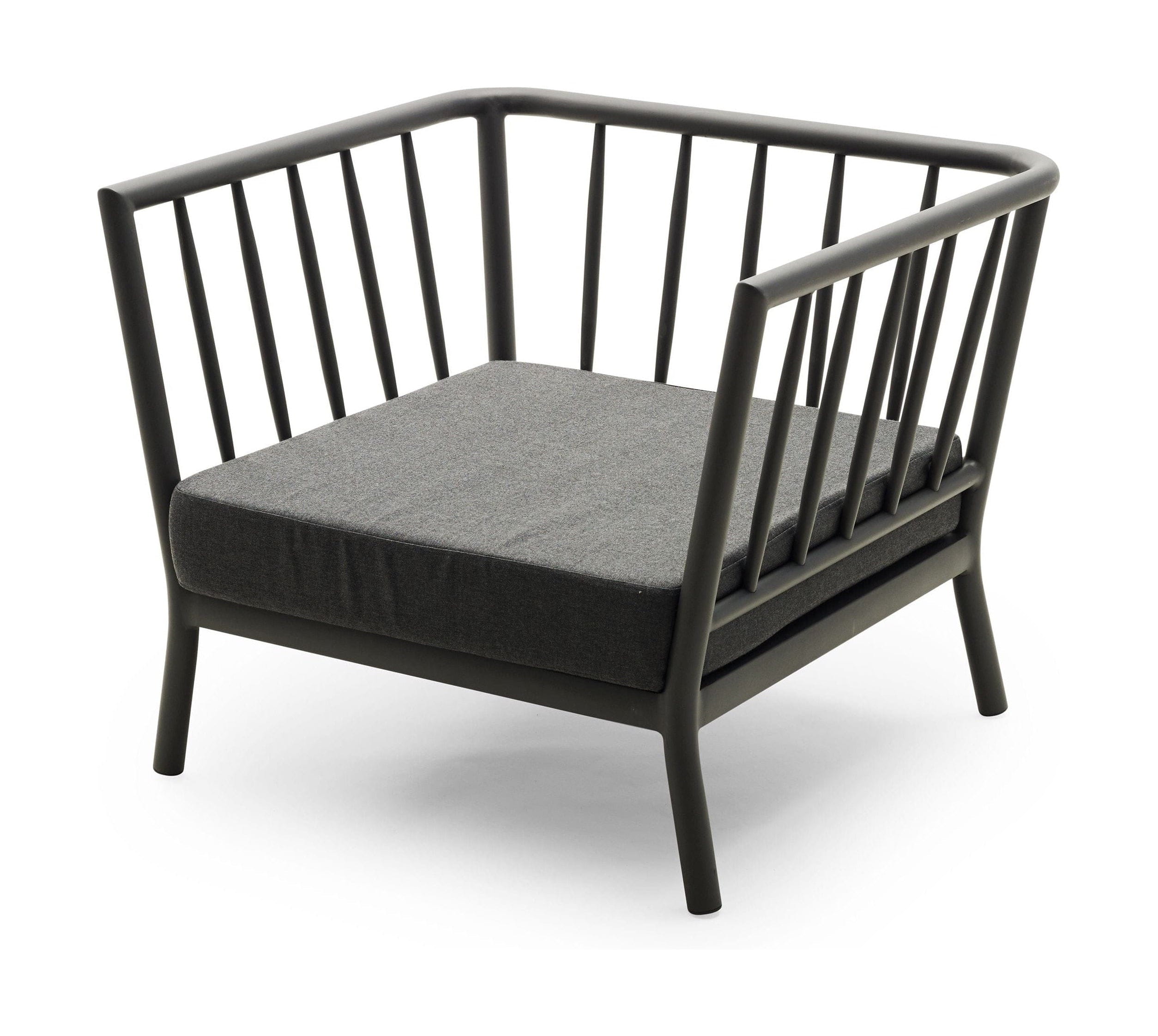 Skagerak Tradition Lounge Chair, kol/mörkgrå