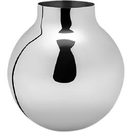 Skultuna Boule Vase Big, Silver