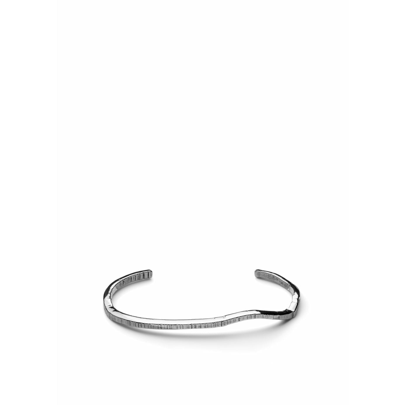 Skultuna Chêne rå armband medium polerat stål, Ø16,5 cm