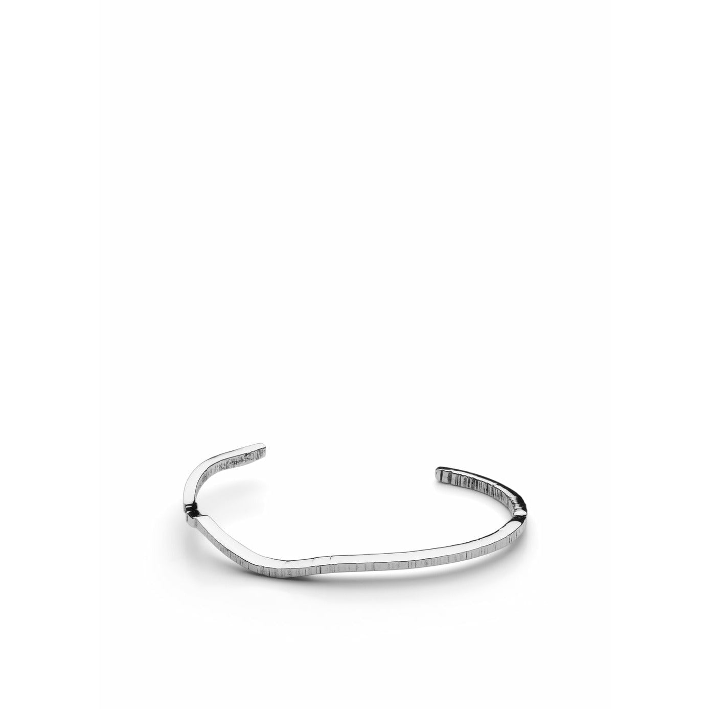 Skultuna Chêne rå armband medium polerat stål, Ø16,5 cm