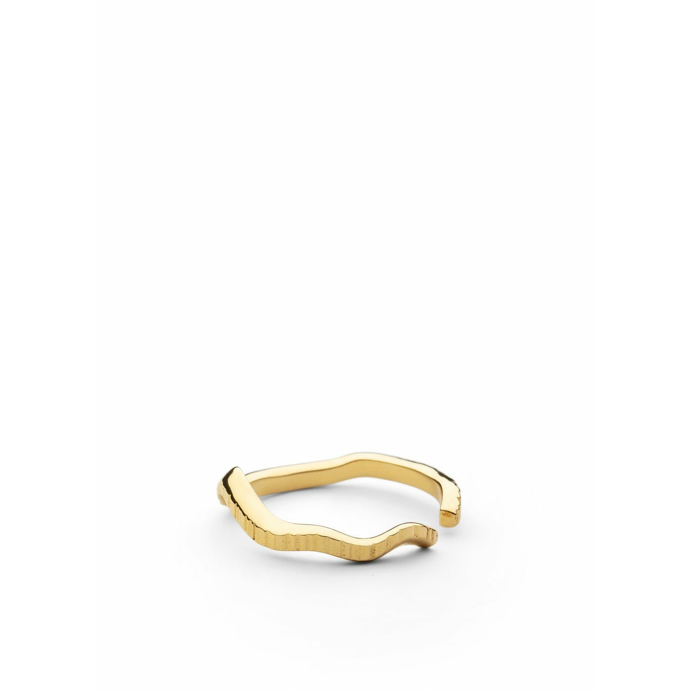 Skultuna Chêne Ring Medium Forgyldt, Ø1,73 cm