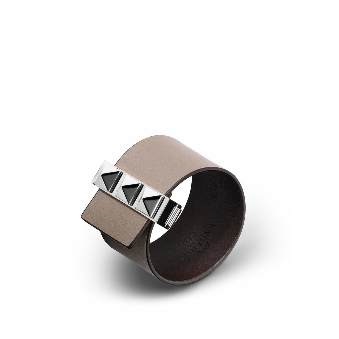 Skultuna CLASP Rift's Thin Armband Polished Steel 38 mm L 17 & 18 cm, grå