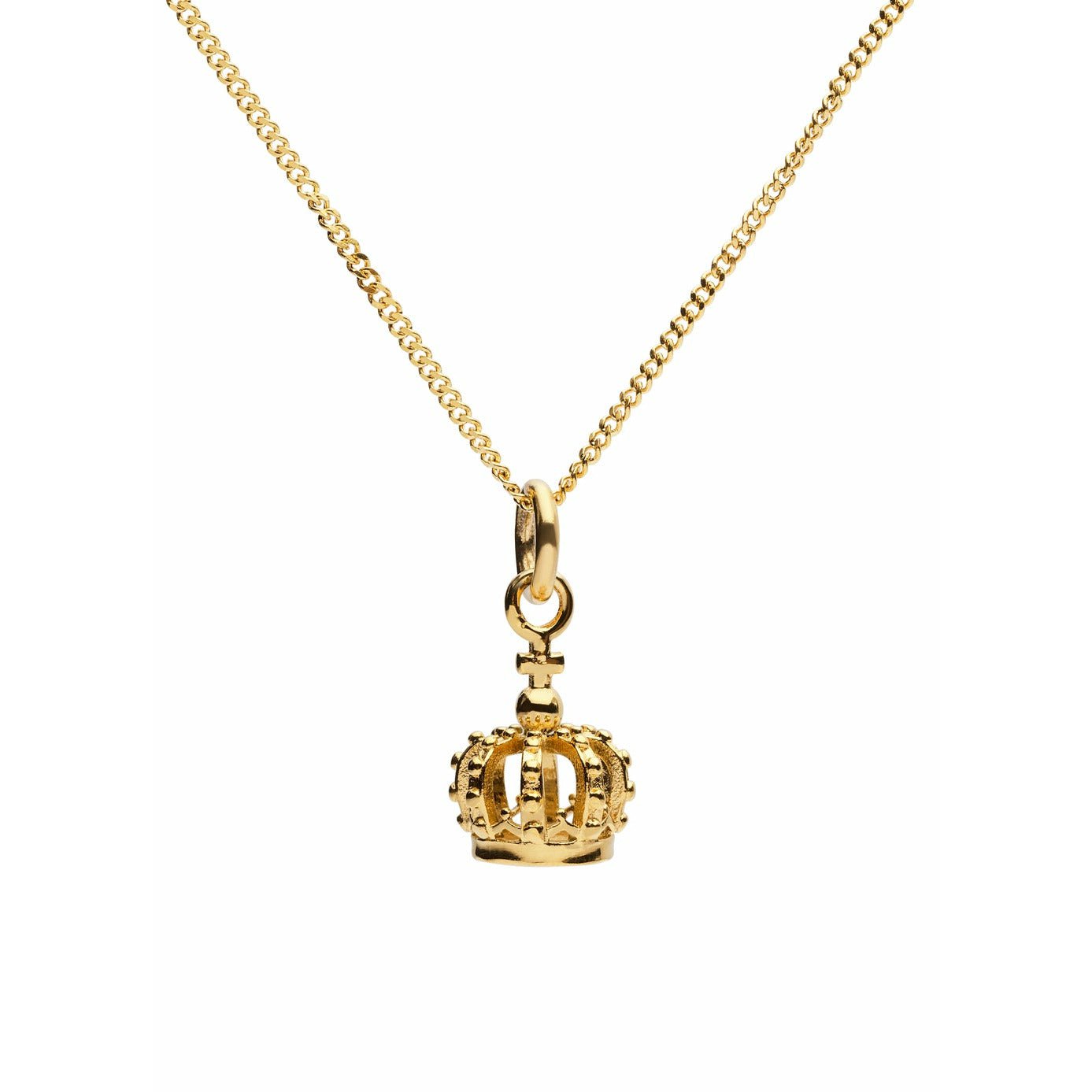 Skultuna Crown Necklace Gilded 316L Steel, Ø50 cm