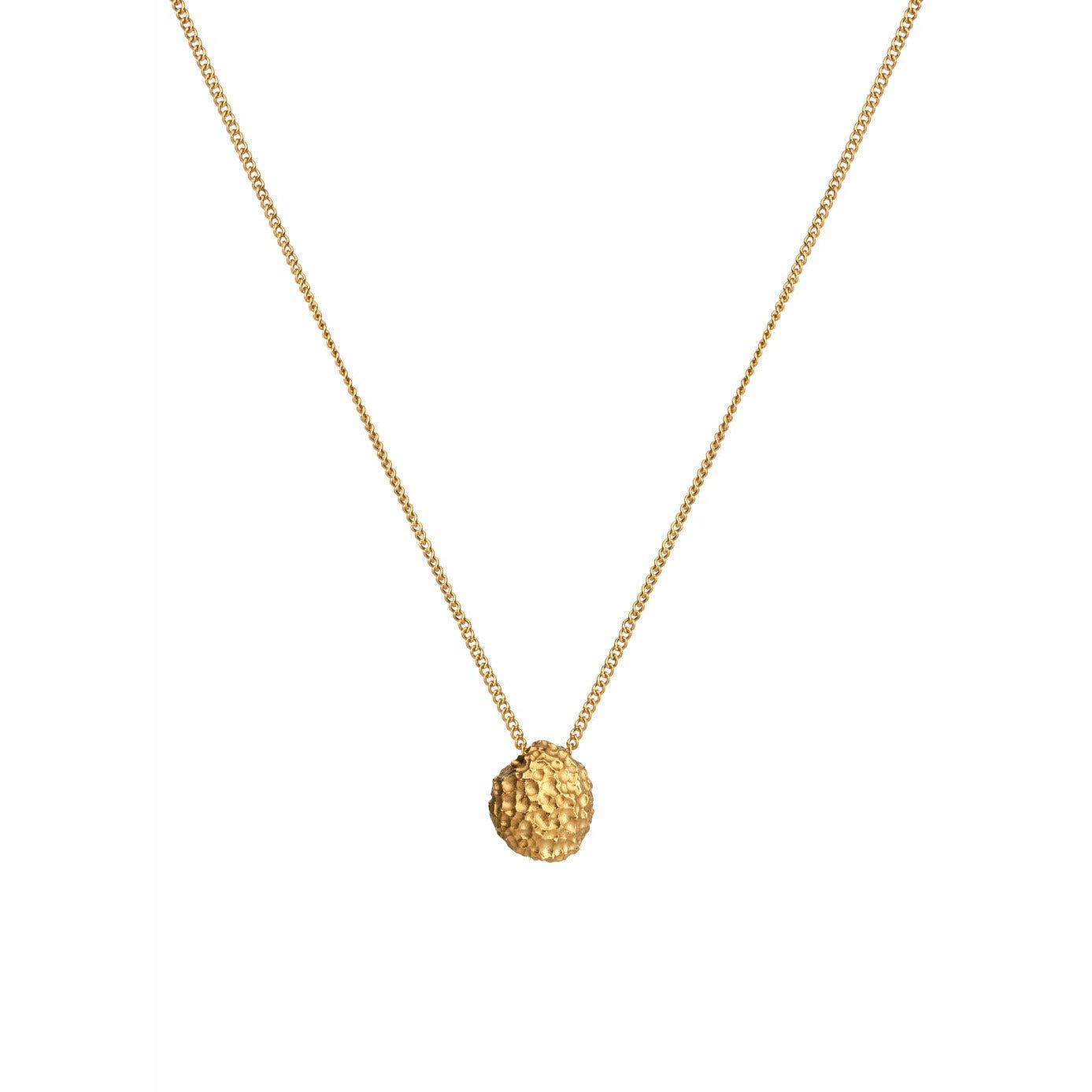 Skultuna Ogenomskinliga föremål halsbandsguld pläterade 316l stål Ø60-75 cm, matt guld