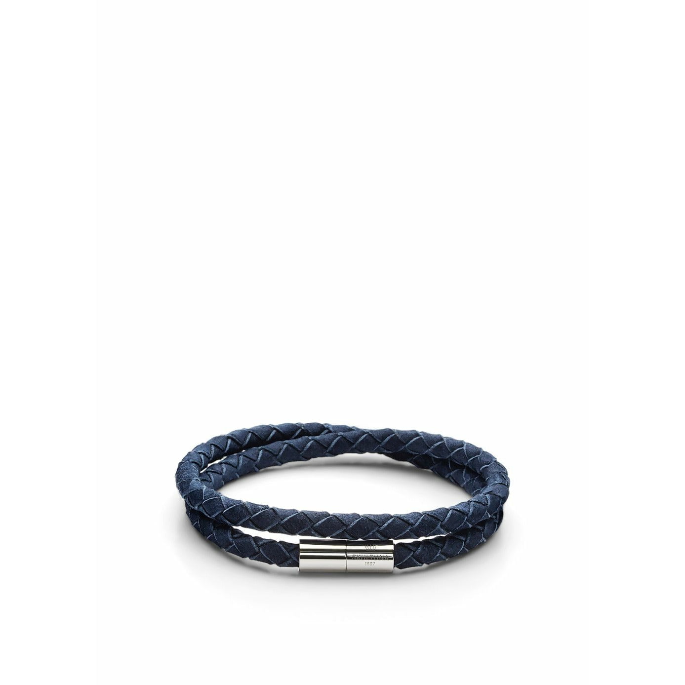 Skultuna Suede Armband Medium Ø16,5 cm, blått