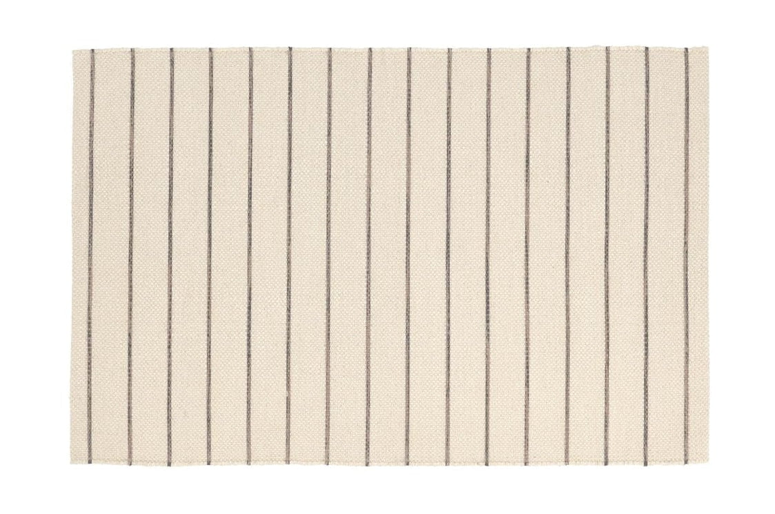 Södahl Linje mattan 90x60 cm, beige/aska