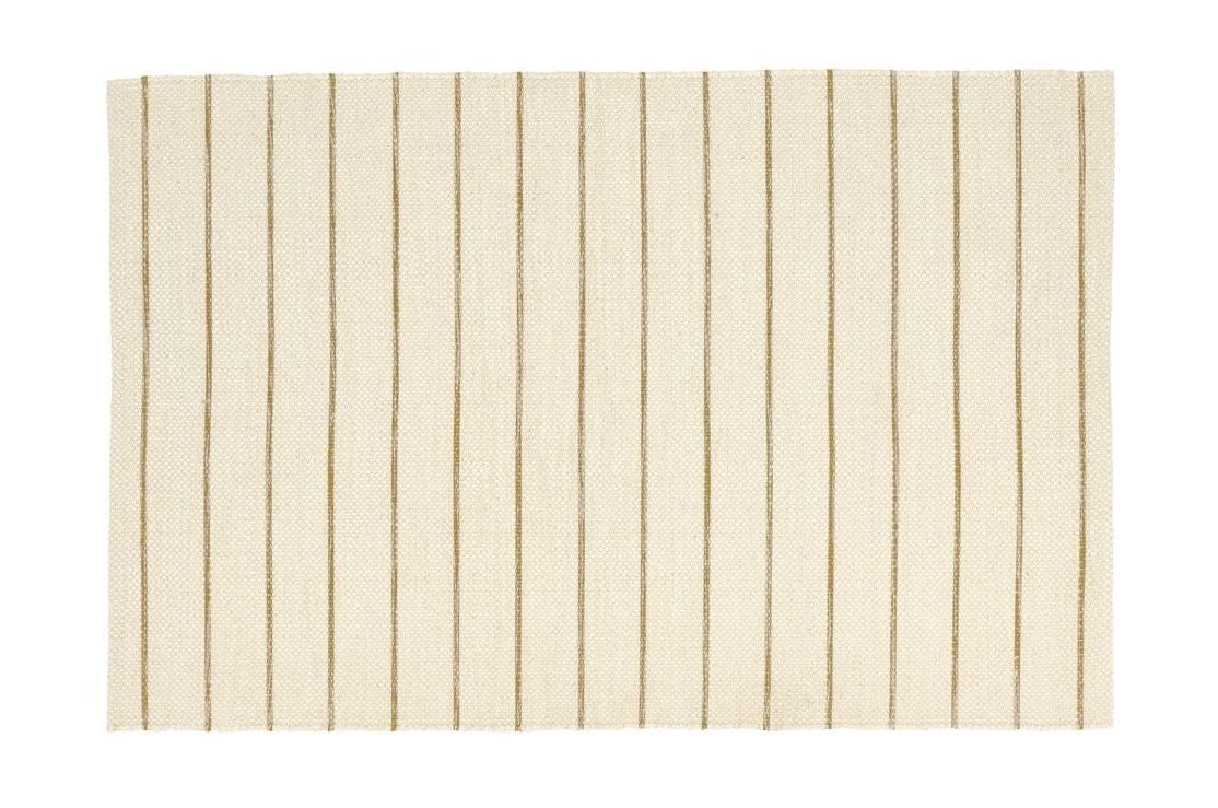 Södahl Linje mattan 90x60 cm, beige/toffee brun