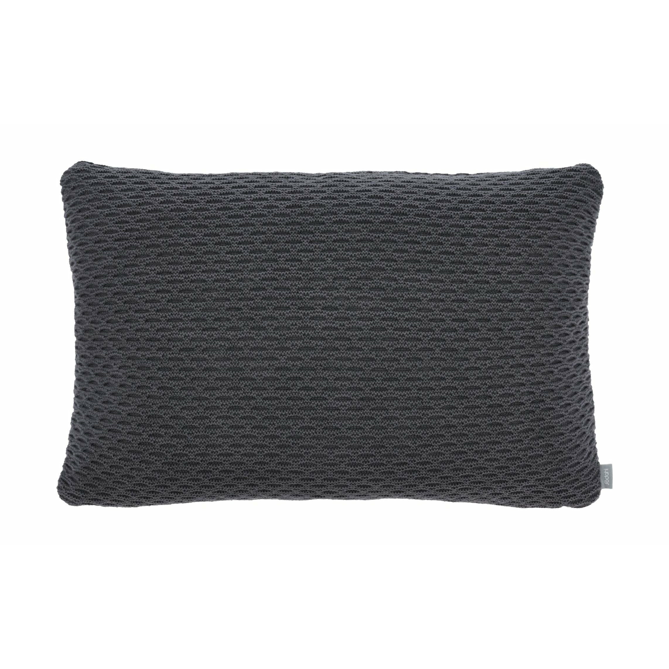 Södahl Wave Knit Pillow, Ashes