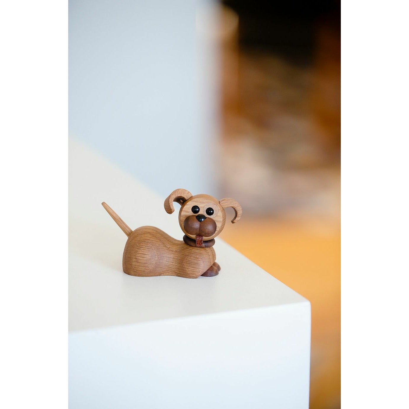 Spring Copenhagen Coco Puppy Wood Figure
