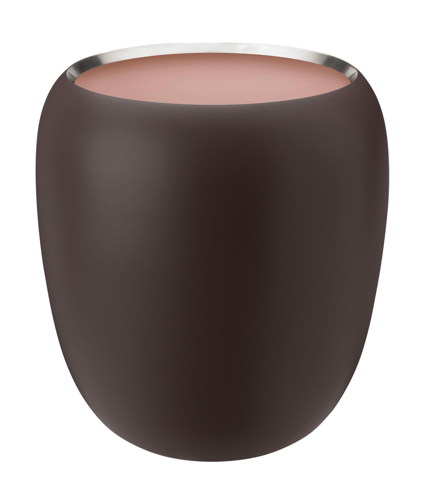 Stelton Ora Vase 21,6 Cm, Dark Powder