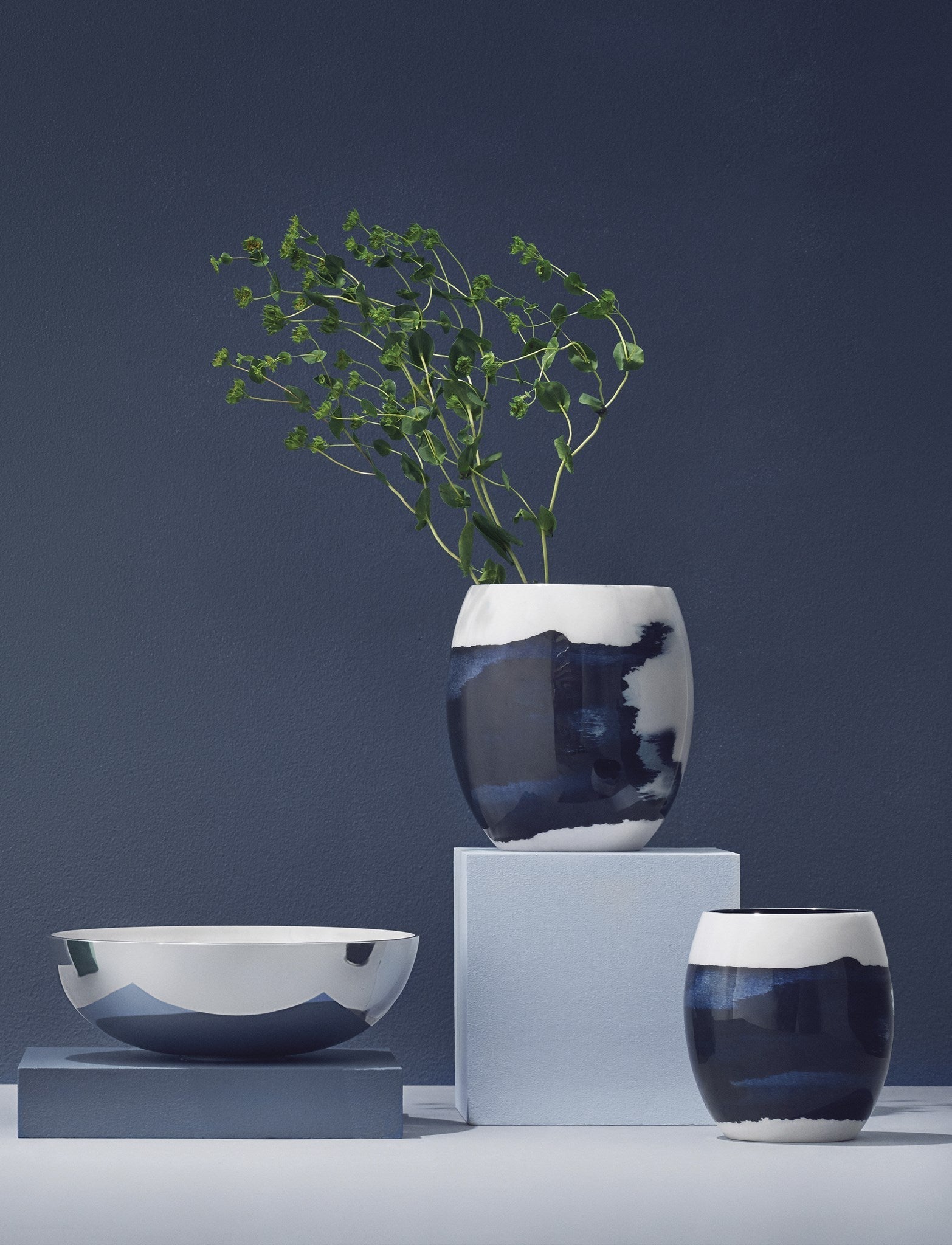 Stelton Stockholm Vase 21,2 cm, vattenlevande