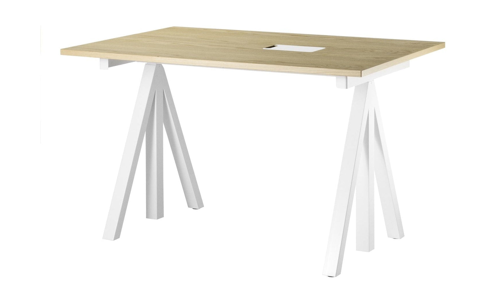 String Furniture Fungerar höjd justerbar skrivbord ek, 78x120 cm