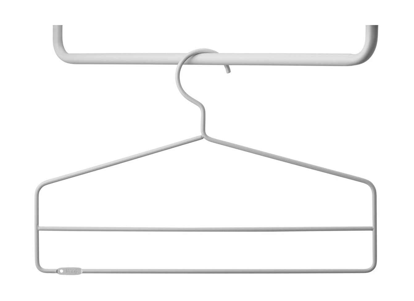 String Furniture String System Hanger Grey, 4 st.