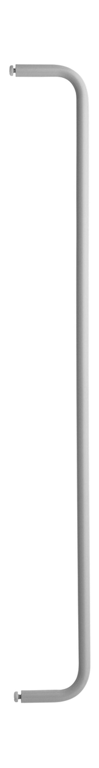 String Furniture Strängsystemets huvudstång för metallhylla 78 cm, grå