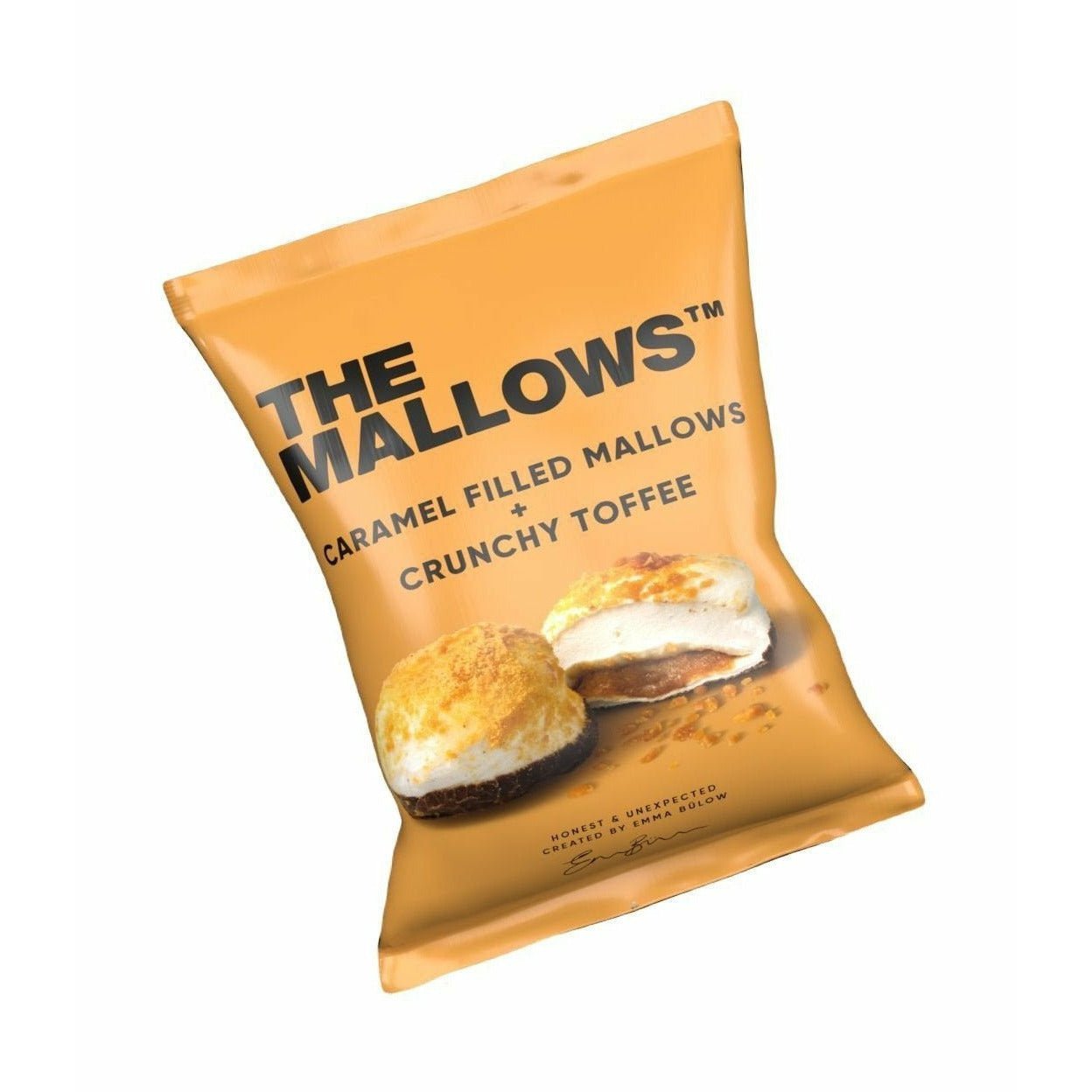 The Mallows Marshmallows med karamellfyllning - Crunchy kola, 11g