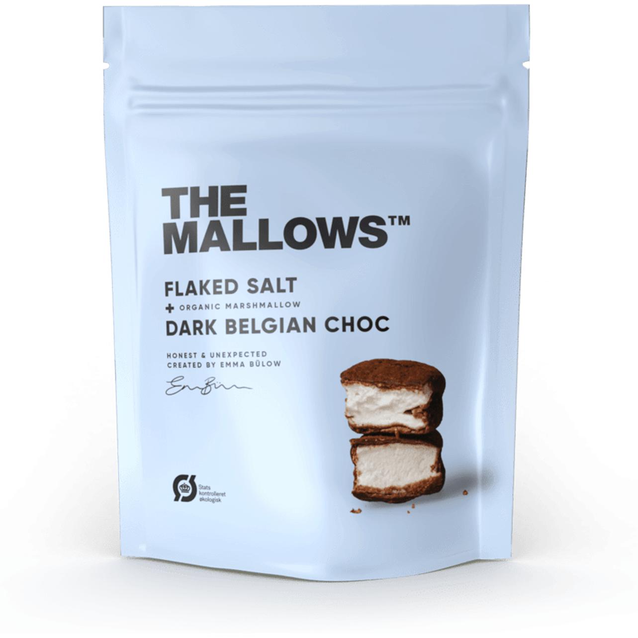 The Mallows Skumfiduser Med Salt & Mørk Chokolade, 90g