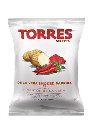 Torres Selecta rökt paprika chips, 150g