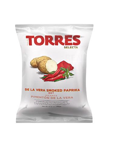 Torres Selecta Røget Paprika Chips, 150g