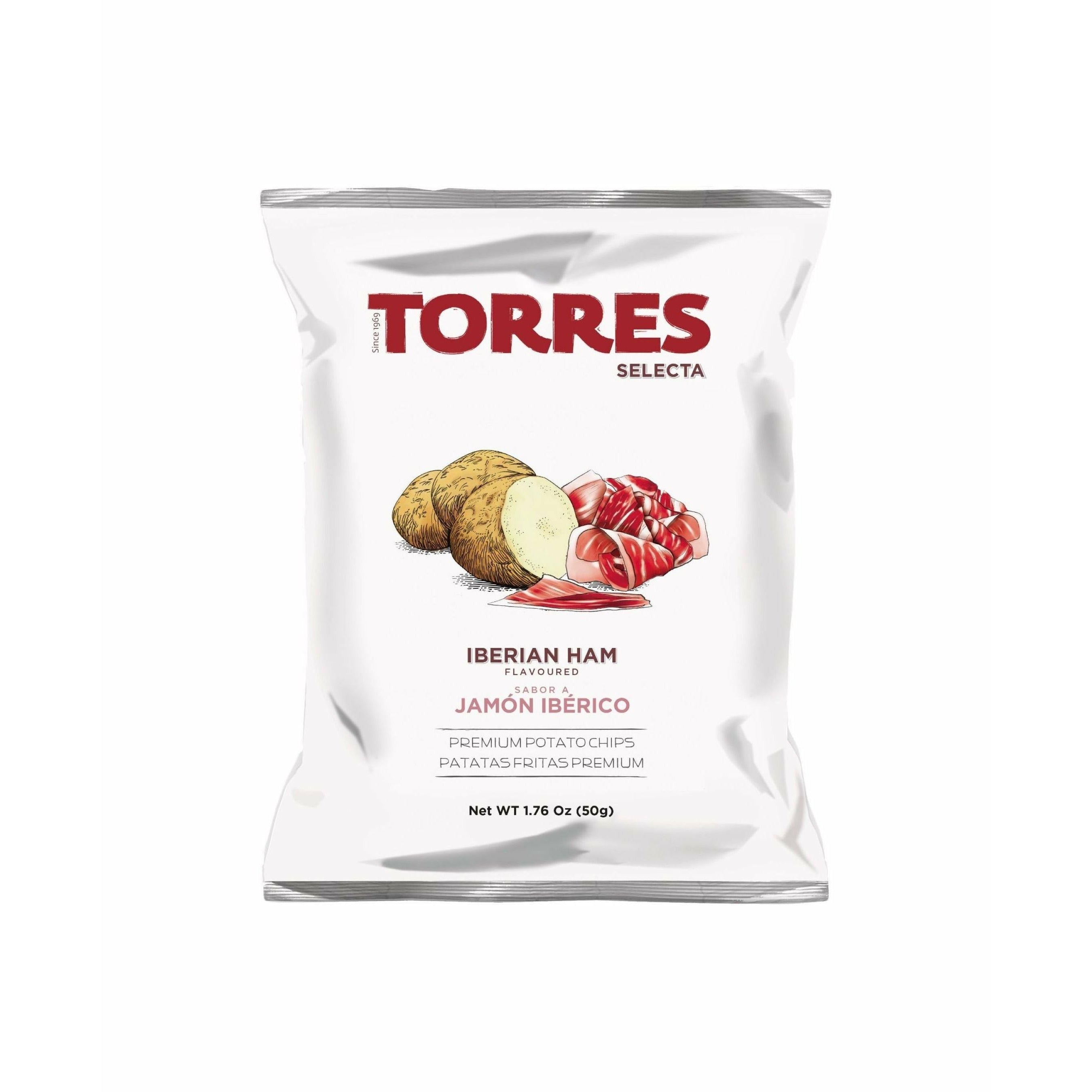 Torres Selecta Iberco Ham Chips, 50g